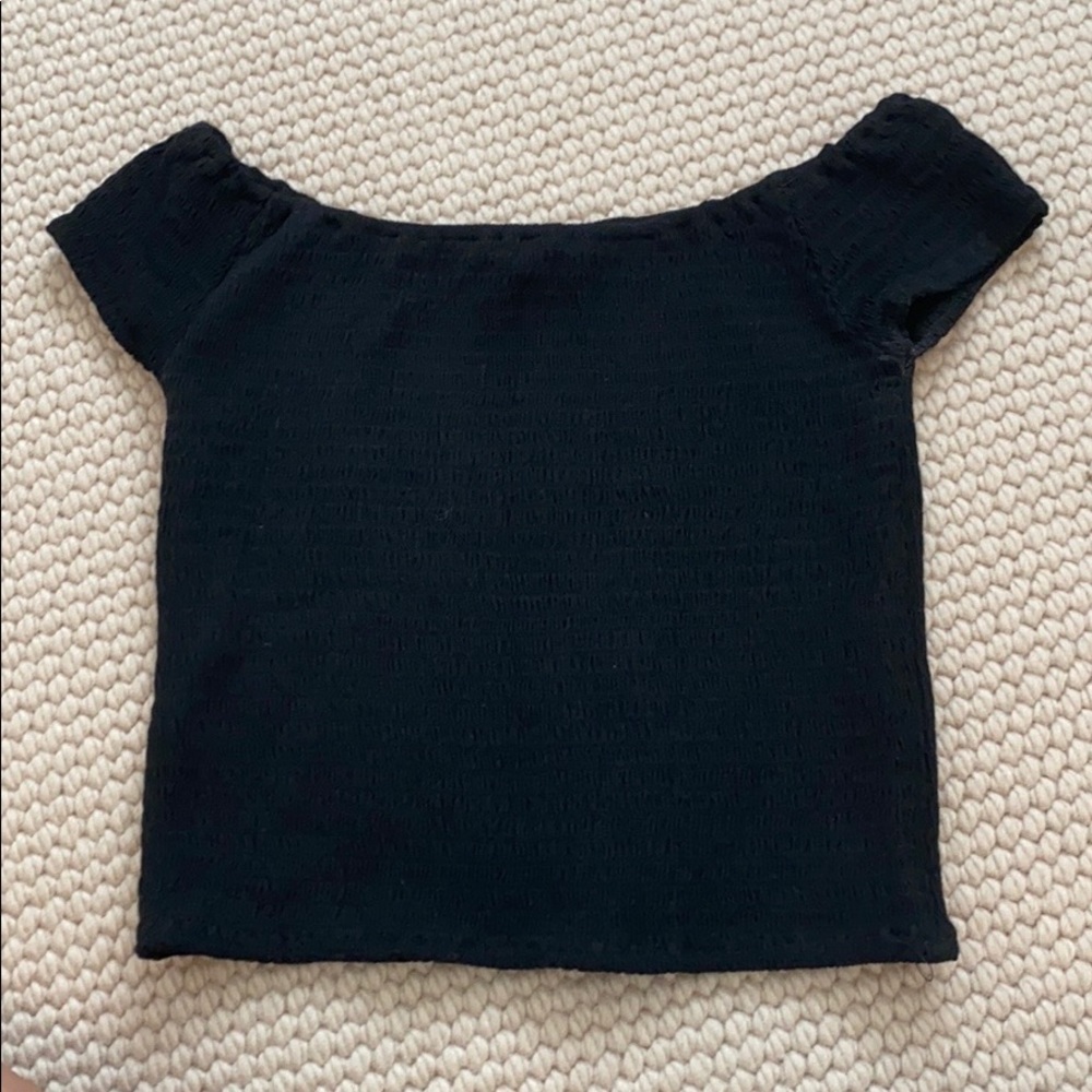 Brandy 🖤 Melville Elastic Crop Top